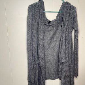 Off shoulder knit Cardigan